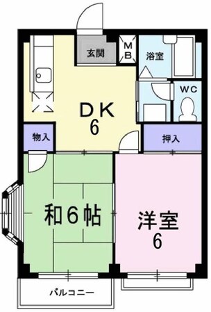 エルディム小野の物件間取画像